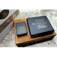 Serenity Prayer Cigarette Case and Lighter